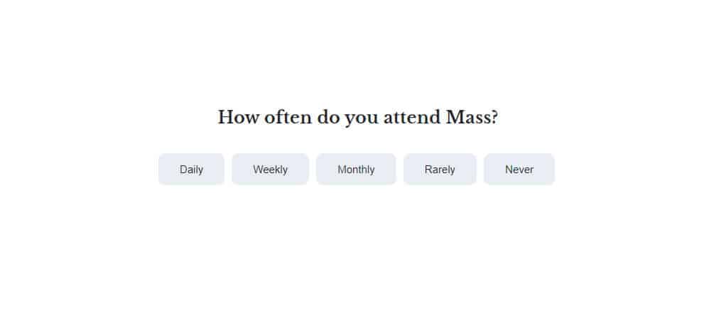 Dating App Questionnarie Screenshot 2
