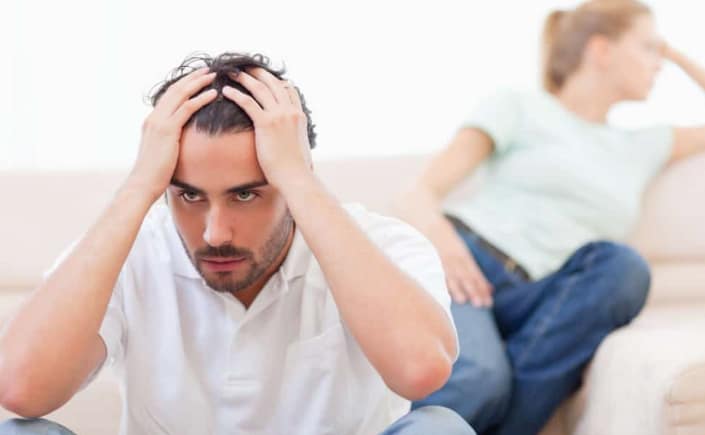 Man Looks Frustrated With His Partner