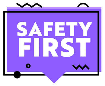 Safety First Sign
