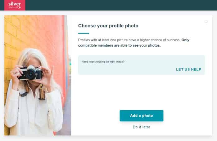 SilverSingles Sign Up Process Screenshot 6