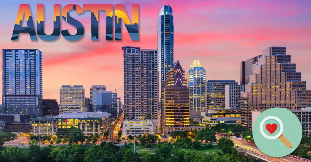 Austin, Texas Skyline - Dating in Austin