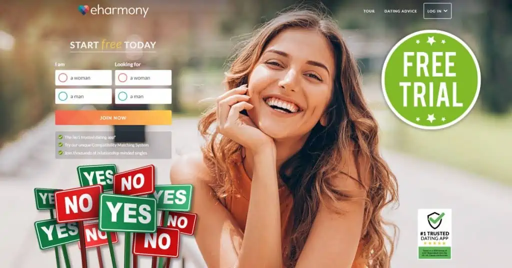 eHarmony Free Trial - Yes or No