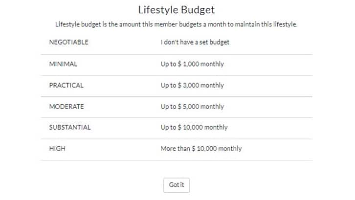 Sugarbook Sign Up Process Screenshot 9
