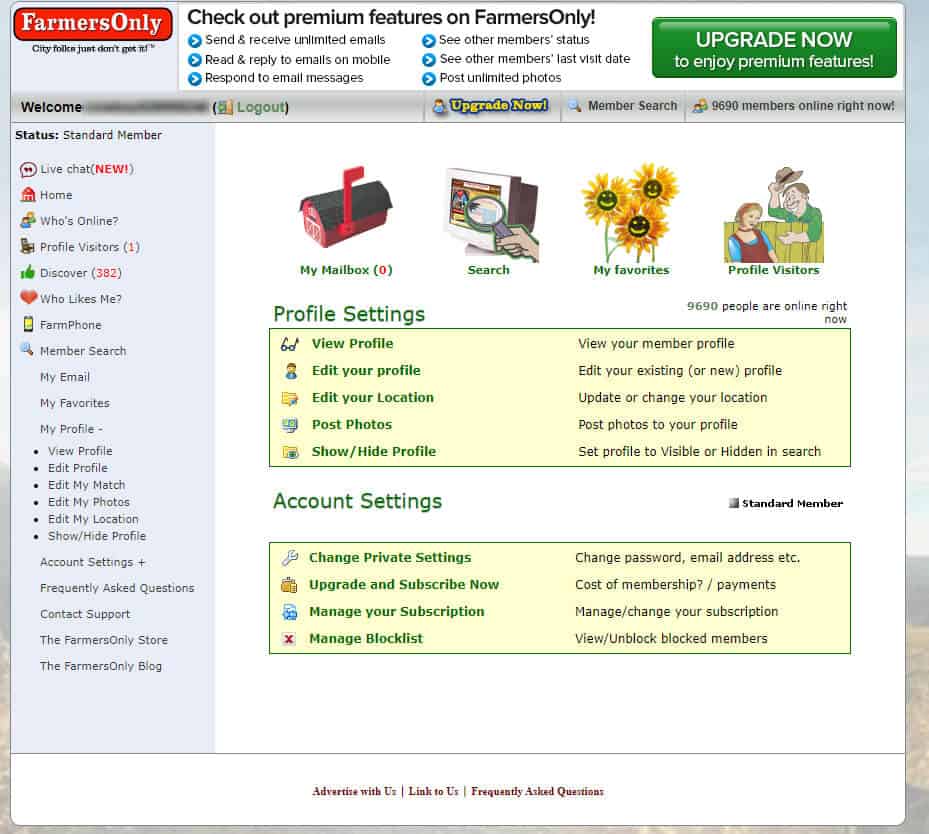 FarmersOnly Sign Up Process Screenshot 2
