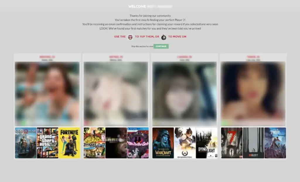 GamerDating Sign Up Process Screenshot 8
