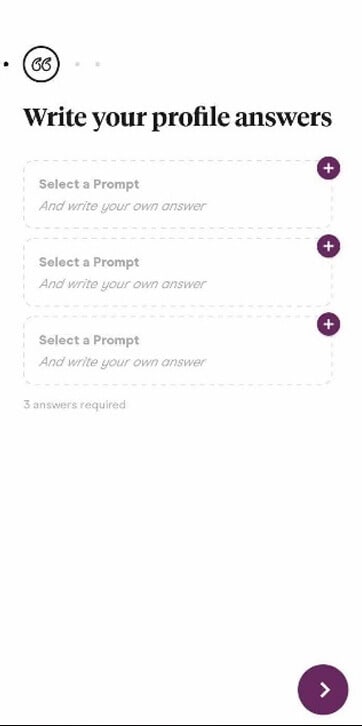 Hinge Sign Up Process Screenshot 6