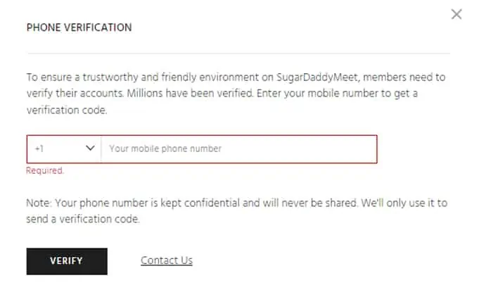 SugarDaddyMeet Sign Up Process Screenshot 13
