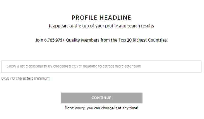 SugarDaddyMeet Sign Up Process Screenshot 9