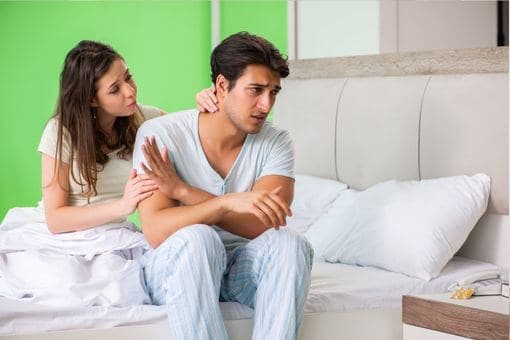 Man refusing to commit to a relationship with woman