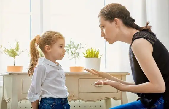 disciplining step child