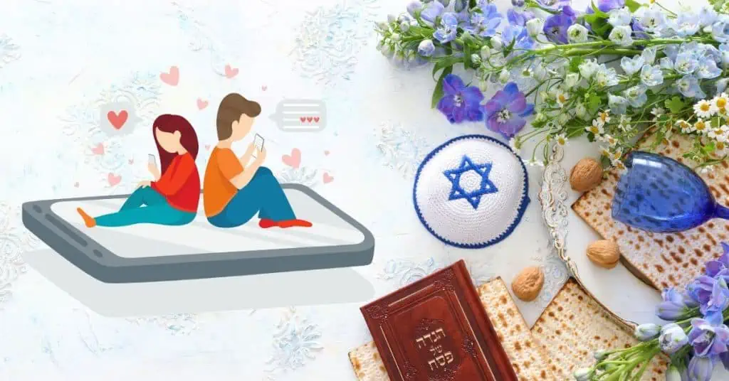 Using dating apps during passover