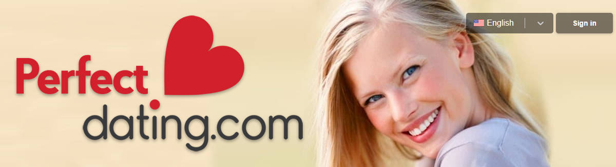 Perfect-Dating.com Banner - Young Woman Smiling