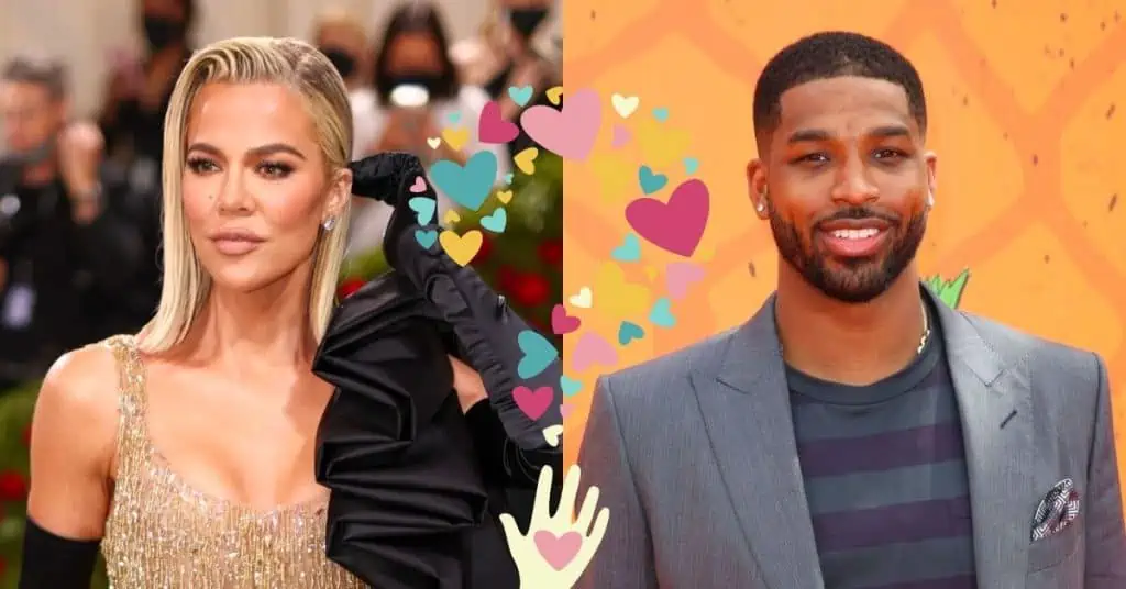 Khloe Kardashian and Tristan Thompson