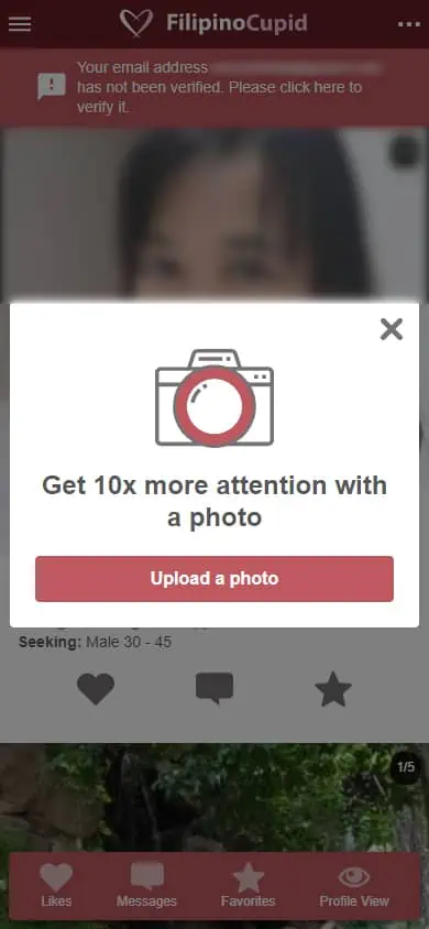 FilipinoCupid Sign Up Process - Step 3