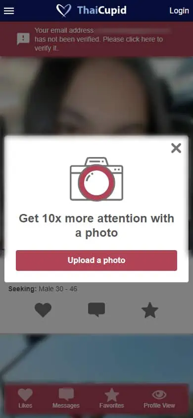 ThaiCupid Sign Up Process - Step 3