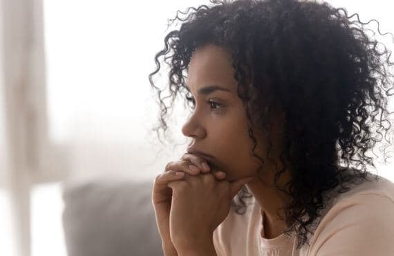 woman thinking