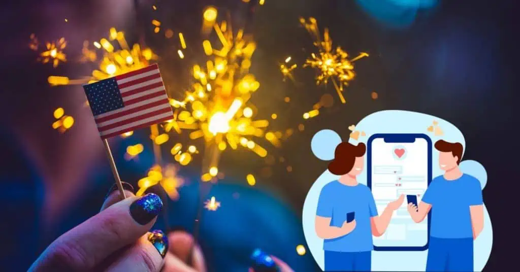 Dating apps for the 4th of July