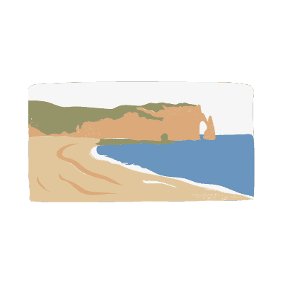 beach graphic