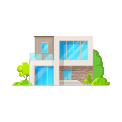 eames house graphic
