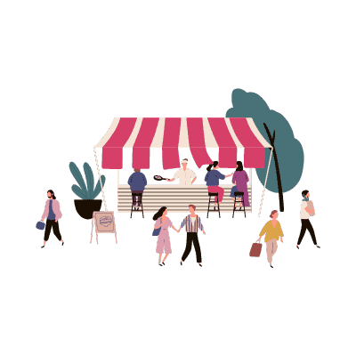 market graphic