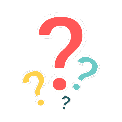 question marks graphic