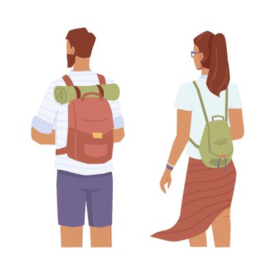 quiet hike graphic