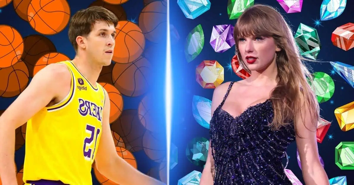 Taylor Swift and Austin Reaves