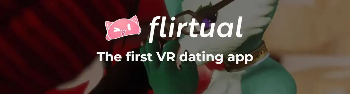 Flirtual Banner - VR Dating App