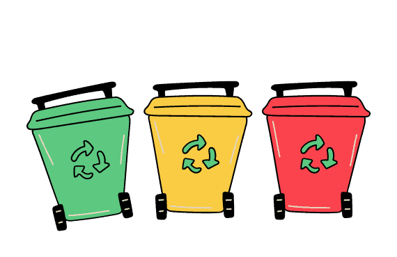 Recycling graphic