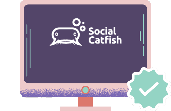 Social catfish on computer graphic