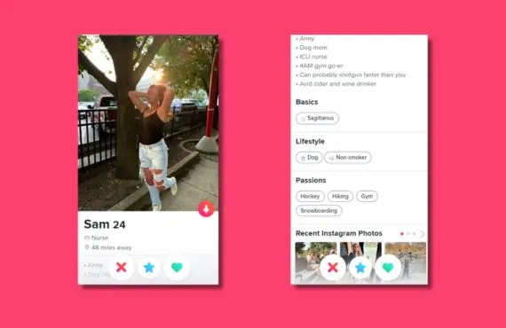 tinder profile app image