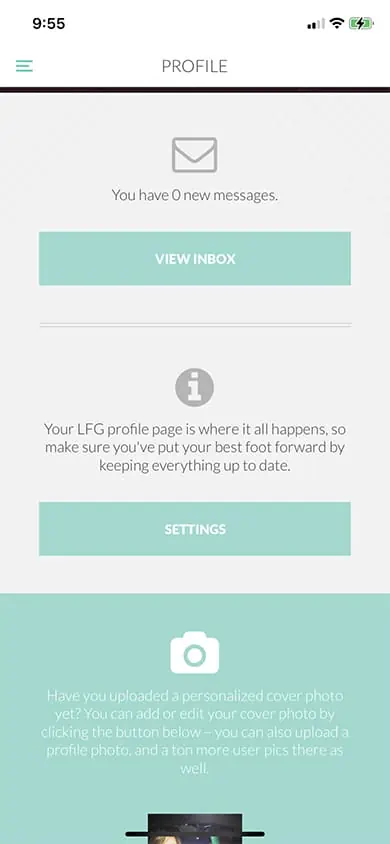 LFGDating Sign Up Process - Step 6