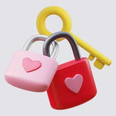 Key and locks for escape room date