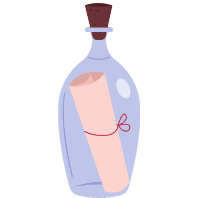 message in a bottle