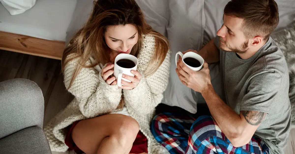 couple having conversation