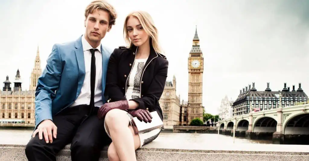 Fashion Couple in London