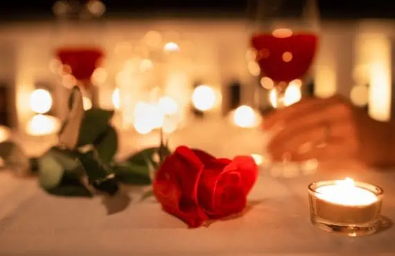 Romantic Candle Light Dinner
