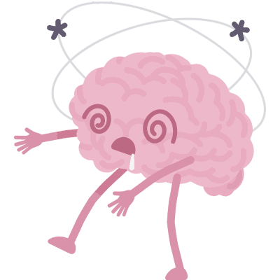 sick brain emoji