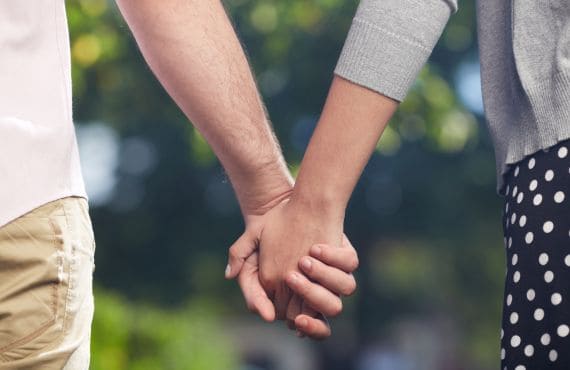 Couple Holding Hands
