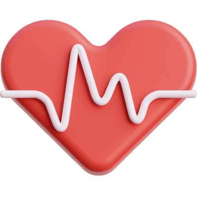 heart with heartline