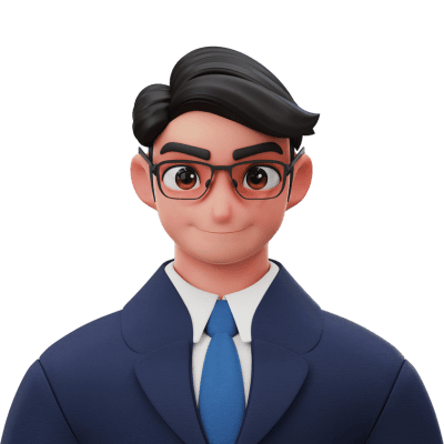 man wearing glasses and suit smiling