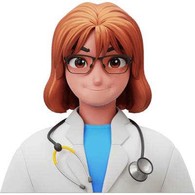 woman doctor smiling