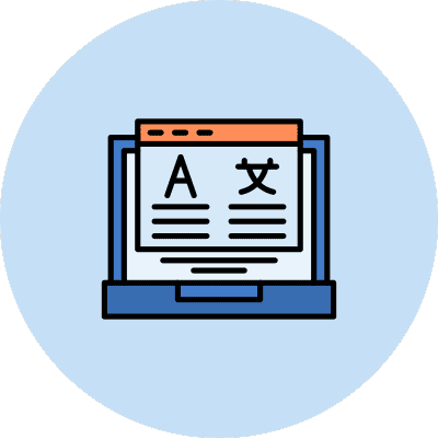 language translation icon