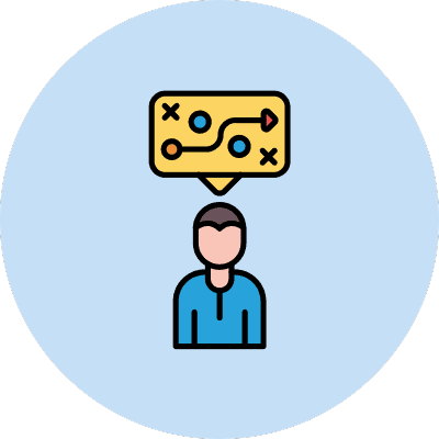 person communicating