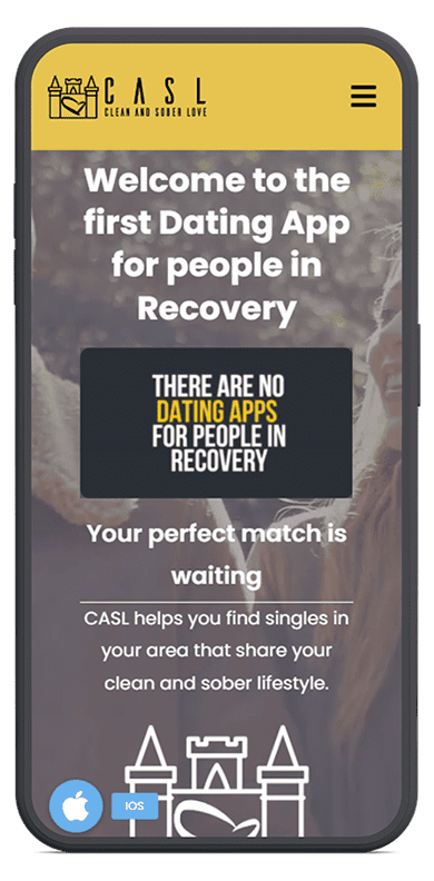 Clean and Sober Love (CASL) Mobile Screenshot