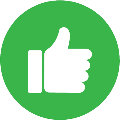 green thumbs up