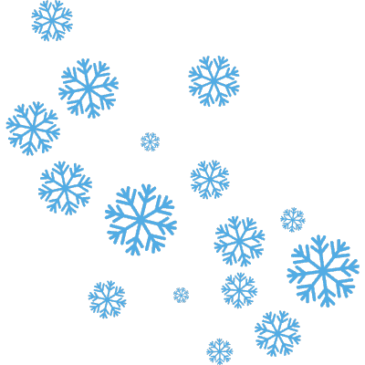 winter snowflakes