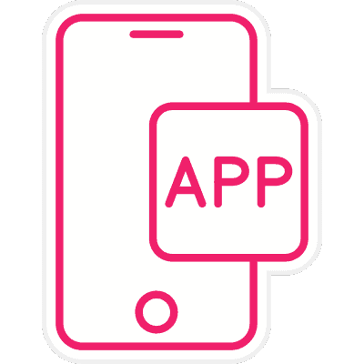app on smartphone